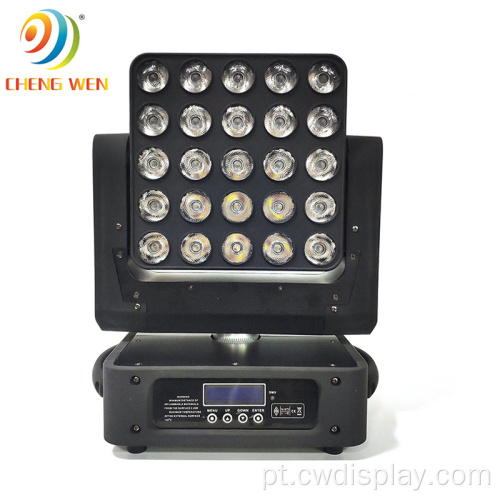 25pcs LED de movimentação Metrix Limitless Stage Light